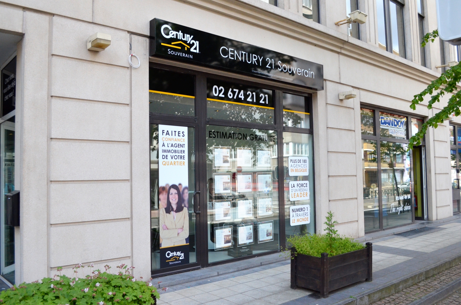 Agence Century 21 - Souverain - Boulevard du Souverain,105 Auderghem ...